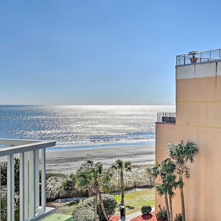 Beachfront Condo In Myrtle Beach With Pool Access Екстер'єр фото