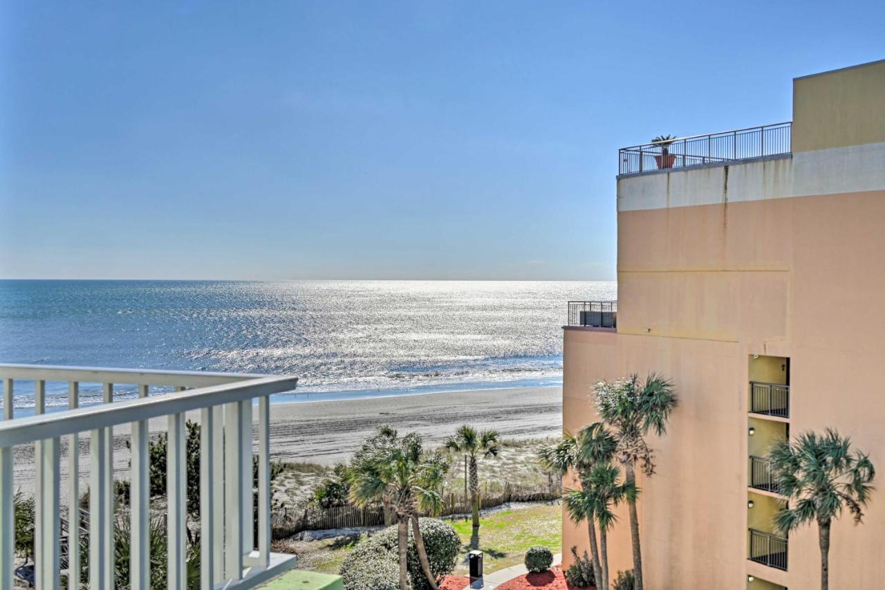 Beachfront Condo In Myrtle Beach With Pool Access Екстер'єр фото