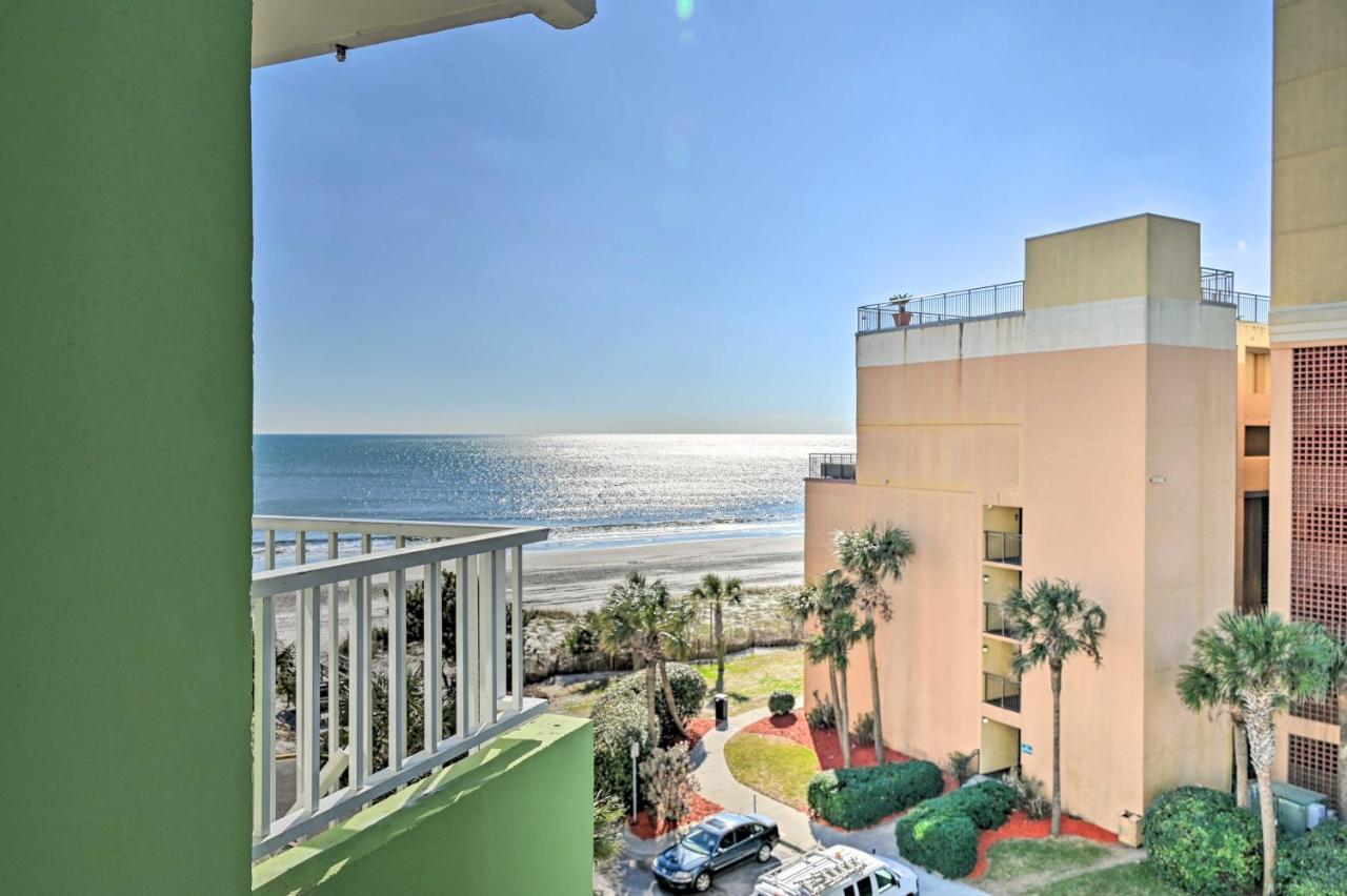 Beachfront Condo In Myrtle Beach With Pool Access Екстер'єр фото